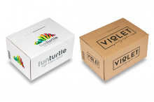 Crash lock box - example with print | PIT Packaging.ie | Bestbuyenvelopes