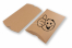 Brown pillow boxes - printed example | PIT Packaging.ie | Bestbuyenvelopes