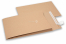 Gusset pocket V-bottomed envelopes - brown | PIT Packaging.ie | Bestbuyenvelopes