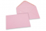 Coloured greeting card envelopes - light pink, 133 x 184 mm | PIT Packaging.ie | Bestbuyenvelopes