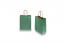 Paper carrier bags with twisted handles - dark green metallic, 180 x 80 x 220 mm, 90 gsm | PIT Packaging.ie | Bestbuyenvelopes