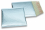 ECO metallic bubble envelopes - ice blue 165 x 165 mm | PIT Packaging.ie | Bestbuyenvelopes