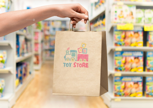 Paper carrier bags with twisted handles | PIT Packaging.ie | Bestbuyenvelopes