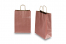Paper carrier bags with twisted handles - red metallic, 260 x 120 x 350 mm, 90 gsm | PIT Packaging.ie | Bestbuyenvelopes