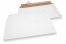 Corrugated cardboard envelopes white - 250 x 410 mm | PIT Packaging.ie | Bestbuyenvelopes