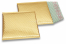 ECO metallic bubble envelopes - gold 165 x 165 mm | PIT Packaging.ie | Bestbuyenvelopes