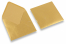 Gold coloured greeting card envelopes 150 x 150 mm | PIT Packaging.ie | Bestbuyenvelopes