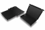 Black shipping boxes - black interior, 310 x 220 x 26 mm | PIT Packaging.ie | Bestbuyenvelopes