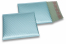 ECO matt metallic bubble envelopes - ice blue 165 x 165 mm | PIT Packaging.ie | Bestbuyenvelopes