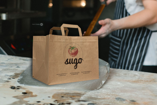  Paper carrier bags with folded handles | PIT Packaging.ie | Bestbuyenvelopes