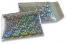 ECO metallic bubble envelopes - silver holographic 180 x 250 mm | PIT Packaging.ie | Bestbuyenvelopes