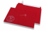 Coloured Christmas envelopes - Red, with snowman | PIT Packaging.ie | Bestbuyenvelopes
