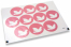 Baptism envelope seals - pink with white dove | PIT Packaging.ie | Bestbuyenvelopes