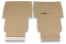 Folding post boxes with seal strip - brown | PIT Packaging.ie | Bestbuyenvelopes