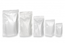 Stand up pouches white | PIT Packaging.ie | Bestbuyenvelopes