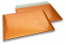 ECO metallic bubble envelopes - orange 320 x 425 mm | PIT Packaging.ie | Bestbuyenvelopes