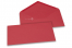 Coloured greeting card envelopes - red, 110 x 220 mm | PIT Packaging.ie | Bestbuyenvelopes
