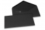 Coloured greeting card envelopes - black, 110 x 220 mm | PIT Packaging.ie | Bestbuyenvelopes