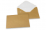 Coloured greeting card envelopes - gold, 114 x 162 mm | PIT Packaging.ie | Bestbuyenvelopes