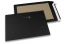 Coloured board-backed envelopes - Black, 229 x 324 mm | PIT Packaging.ie | Bestbuyenvelopes