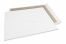 Board-backed envelopes - 550 x 700 mm, 120 gr white kraft front, 700 gr grey duplex back, no glue / no strip closure | PIT Packaging.ie | Bestbuyenvelopes