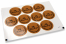 Baptism envelope seals - mi bautizo brown with black wreath | PIT Packaging.ie | Bestbuyenvelopes