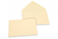 Coloured greeting card envelopes - ivory white, 114 x 162 mm | PIT Packaging.ie | Bestbuyenvelopes