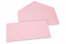 Coloured greeting card envelopes - light pink, 110 x 220 mm | PIT Packaging.ie | Bestbuyenvelopes