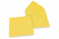 Coloured greeting card envelopes - buttercup yellow, 155 x 155 mm | PIT Packaging.ie | Bestbuyenvelopes