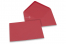 Coloured greeting card envelopes - red, 125 x 175 mm | PIT Packaging.ie | Bestbuyenvelopes