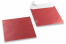 Red coloured mother-of-pearl envelopes - 170 x 170 mm | PIT Packaging.ie | Bestbuyenvelopes