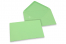 Coloured greeting card envelopes - pale green, 125 x 175 mm | PIT Packaging.ie | Bestbuyenvelopes