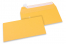Gold-yellow coloured paper envelopes - 110 x 220 mm | PIT Packaging.ie | Bestbuyenvelopes