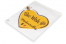 White glassine bags with peel-and-seal strip - with printed example | PIT Packaging.ie | Bestbuyenvelopes