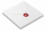 Wax seals - Rose on envelope | PIT Packaging.ie | Bestbuyenvelopes