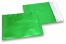 Green coloured matt metallic foil envelopes - 165 x 165 mm | PIT Packaging.ie | Bestbuyenvelopes