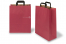 Paper carrier bags with folded handles - red, 320 x 140 x 420 mm | PIT Packaging.ie | Bestbuyenvelopes