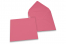Coloured greeting card envelopes - pink, 155 x 155 mm | PIT Packaging.ie | Bestbuyenvelopes
