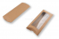Brown pillow boxes  - 110 x 220 x 35 mm - with window 70 x 180 mm | PIT Packaging.ie | Bestbuyenvelopes