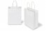 Paper carrier bags with twisted handles - white, 180 x 80 x 220 mm, 90 gsm | PIT Packaging.ie | Bestbuyenvelopes