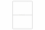 Labels for laser printers (white) - 2 items per sheet | PIT Packaging.ie | Bestbuyenvelopes
