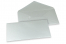Coloured greeting card envelopes - silver metallic, 110 x 220 mm | PIT Packaging.ie | Bestbuyenvelopes
