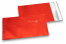 Red coloured matt metallic foil envelopes - 114 x 162 mm | PIT Packaging.ie | Bestbuyenvelopes