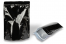Stand up pouches glossy black - 200 x 300 x 100 mm, 1800 ml | PIT Packaging.ie | Bestbuyenvelopes