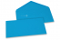Coloured greeting card envelopes - ocean blue, 110 x 220 mm | PIT Packaging.ie | Bestbuyenvelopes