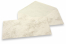 Marbled envelopes - 110 x 220 mm, marbled brown, without lined interior | PIT Packaging.ie | Bestbuyenvelopes
