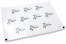 Wedding envelope seals - M. & Mme. black | PIT Packaging.ie | Bestbuyenvelopes