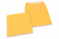 Gold-yellow coloured paper envelopes - 160 x 160 mm | PIT Packaging.ie | Bestbuyenvelopes