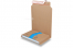 Book packaging - wrap the package around the book - brown | PIT Packaging.ie | Bestbuyenvelopes