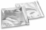 Coloured metallic foil envelopes silver - 165 x 165 mm | PIT Packaging.ie | Bestbuyenvelopes